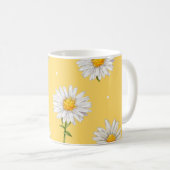 防水の花：開花に留まるマグカップ コーヒーマグカップ (正面右)