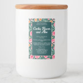 防水フローラ化粧料包装ラベル フードラベル (正面)