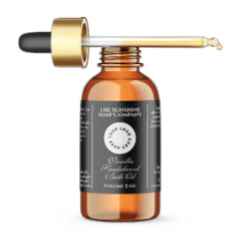 防水ブラック化粧品ドロッパーボトルラベル ラベル