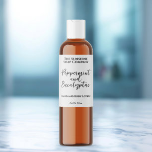 防水ホワイトまたは化粧品澄ん製品ラベル シール