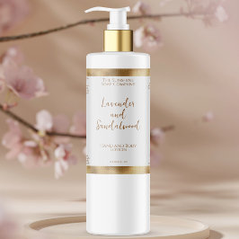 防水ホワイト金ゴールド箔化粧品ボトルラベル スパークリングワインラベル