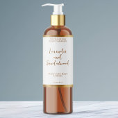 防水ホワイト金ゴールド箔化粧品ボトルラベル スパークリングワインラベル