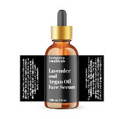 防水モダンブラックドロッパーボトルラベル ラベル