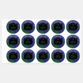 防水ラベンダー浴及び化粧品ラベル ラベル (シート)