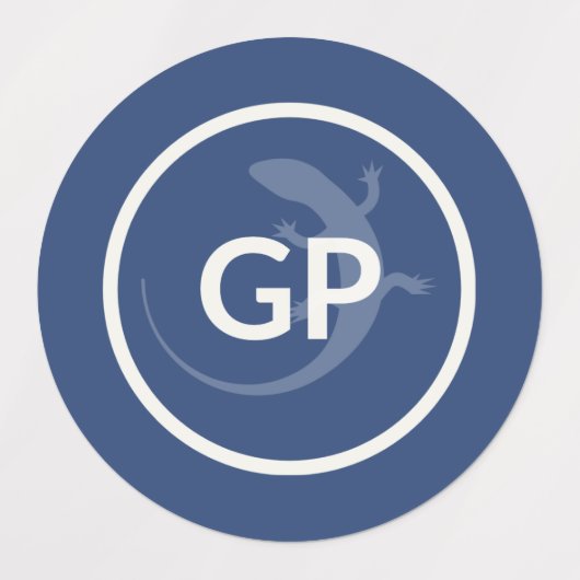 防水ロゴシール ラベル (デザイン1)