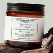 防水ヴィンテージスタイル白化粧品瓶ラベル ペットボトルラベル