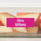 防水保育キャンプ学校子女の子男の子の名前 ラベル (貼付)