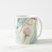 防水性の花：咲くマグカップ コーヒーマグカップ (正面右)