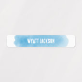 防水水彩保育名ラベル ラベル (デザイン2)