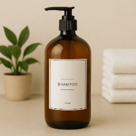 防水編集可能バスルームのビニールラベル シール