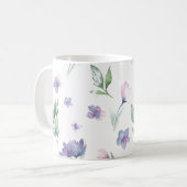 防水花：永遠の花マグカップ コーヒーマグカップ (正面左)