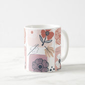 防水花:美しく咲くマグカップ コーヒーマグカップ (正面右)