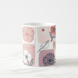 防水花:美しく咲くマグカップ コーヒーマグカップ