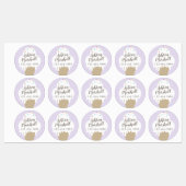 防水 キッズステッカー アイスクリーム コーン ラベル (シート)