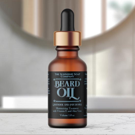 防水 ヴィンテージ ブラック ヒゲオイル ボトルラベル ラベル