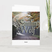 防波堤の日の出 カード (裏面)