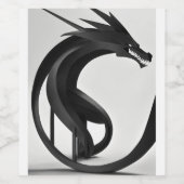 防漏エレガント蓋付きガラス飲料ボトル ワインラベル (シングルラベル)