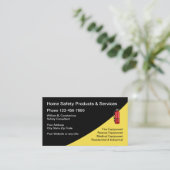 防火安全装置 名刺 (スタンド正面)