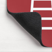 防火梯子安全標識 マウスパッド (コーナー)