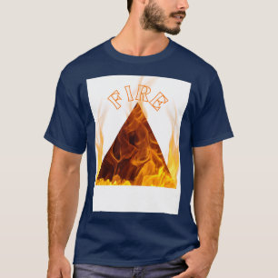 防火要素シンボル Tシャツ