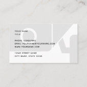 防犯カメラ映像監視会社 名刺 (裏面)