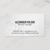 防犯カメラ |データセキュリティグローバルネットワーク 名刺 (裏面)