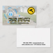 防犯カメラ |ネットワーク |住宅 名刺 (正面/裏面)