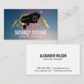 防犯カメラ |ハウスロゴ 名刺 (正面/裏面)