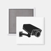 防犯カメラ マグネット (正面/裏面)