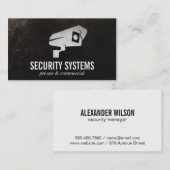 防犯カメラ 名刺 (正面/裏面)