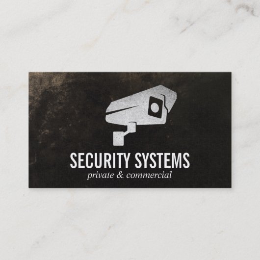 防犯カメラ 名刺 (正面)