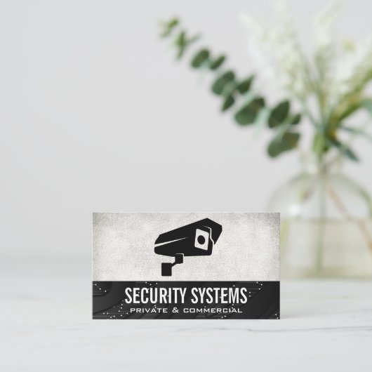 防犯カメラ | 技術ノード 名刺 (スタンド正面)