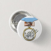 防空エースメダルボタン 缶バッジ (正面&裏面)