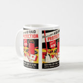 防空施設 コーヒーマグカップ (正面左)