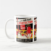 防空施設 コーヒーマグカップ (左)