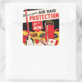 防空施設 スクエアシール (バッグ)