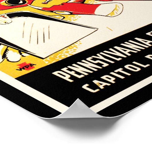 防空施設 ポスター (角)