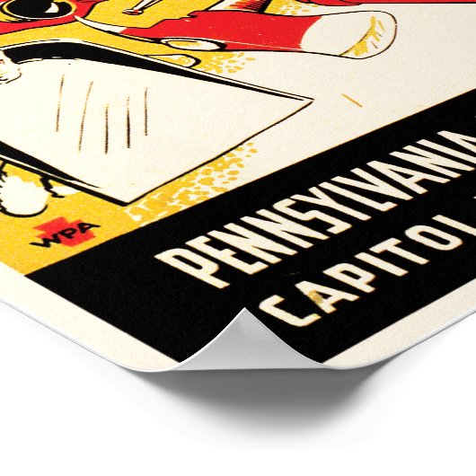 防空施設 ポスター (角)