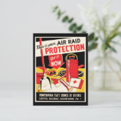 防空施設 ポストカード (スタンド正面)