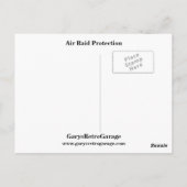 防空施設 ポストカード (裏面)