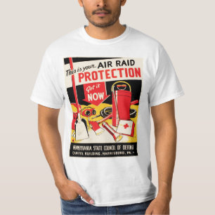 防空施設 Tシャツ