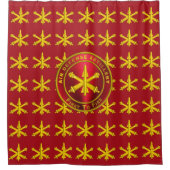 防空砲 シャワーカーテン (正面)