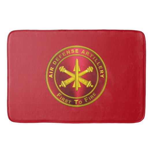 防空砲 バスマット (正面)
