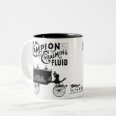 防腐保存の流動コーヒー・マグ ツートーンマグカップ (正面左)