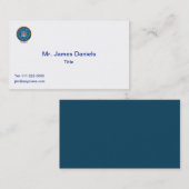 防衛契約管理庁 名刺 (正面/裏面)