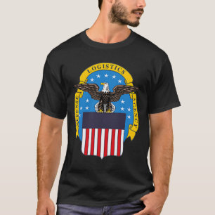 防衛物流庁DLA DOD軍隊退役軍人 Tシャツ