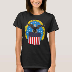 防衛物流庁DLA DOD軍隊退役軍人 Tシャツ