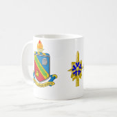 防衛語学研究所- ASAベトナムの退役軍人 コーヒーマグカップ (正面左)