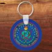 防衛諜報機関 キーホルダー (正面)