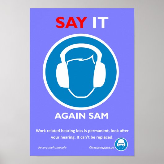 防音ポスター ポスター (正面)